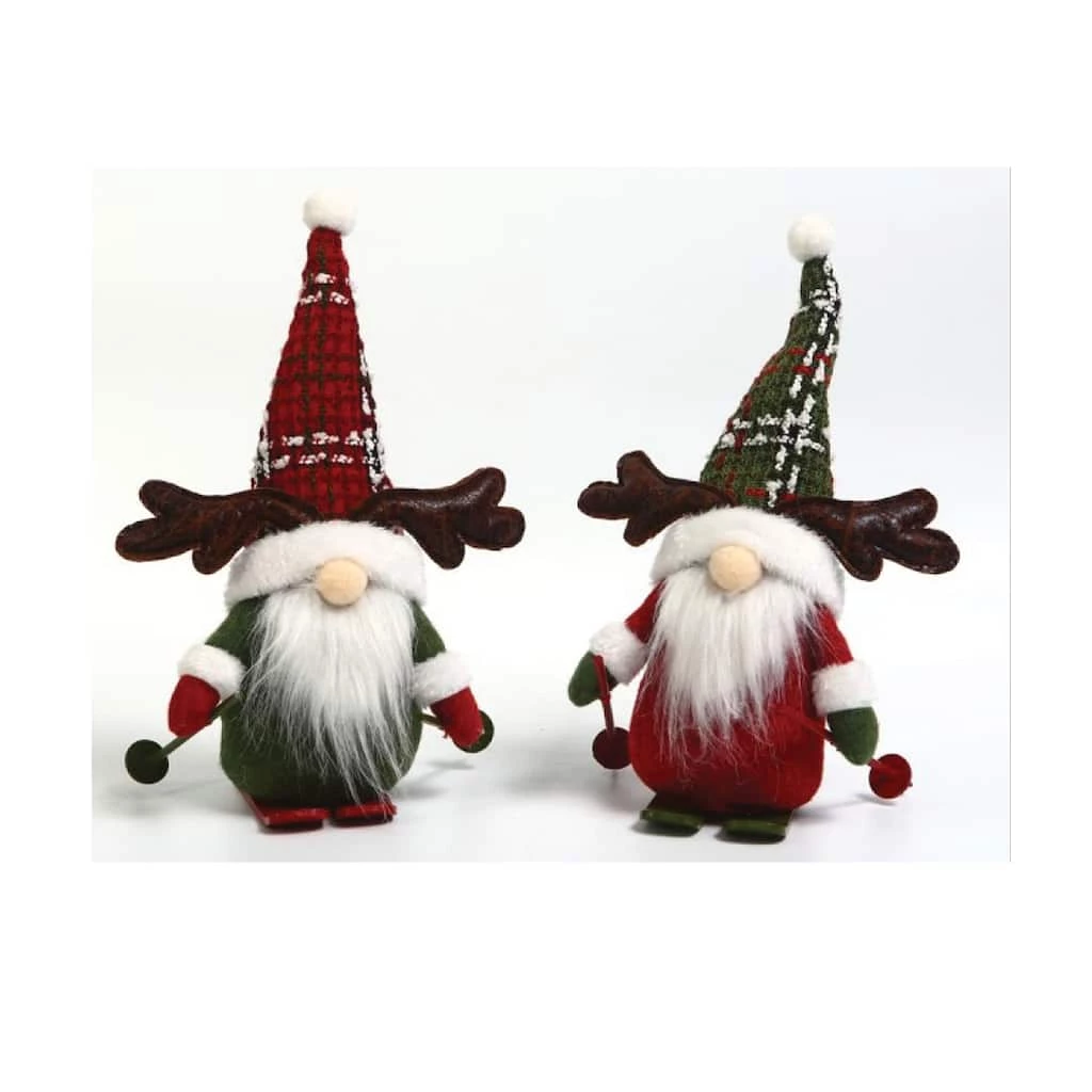 Best deal โ๏ธ Santa's Workshop 8" Reindeer Gnomes, 2ct. by SantasWorkshop ๐ - Image 2
