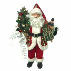 Hot Sale 😉 18" Merry 🔔 Christmas Santa Claus Decoration by SantasWorkshop 🤩