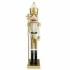 Wholesale 🤩 5ft. White & Gold Nutcracker by SantasWorkshop ⭐