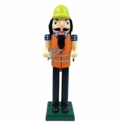 Cheapest 🔥 14" Construction Engineer Nutcracker by SantasWorkshop ❤️