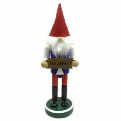 Deals 🎁 12" Go Away Gnome Nutcracker by SantasWorkshop 🥰