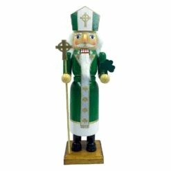Best deal 😍 Santa's Workshop 14" St. Patrick Nutcracker by SantasWorkshop 🎁