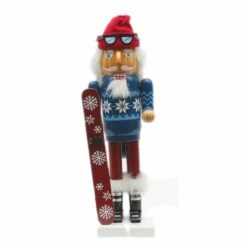 Cheap ๐ฅฐ Santa's Workshop 15" Snowboard Nutcracker by SantasWorkshop ๐
