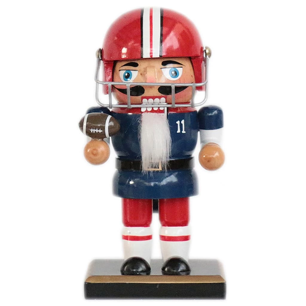 Buy ๐งจ Santa's Workshop 6.5" Football Player Nutcracker by SantasWorkshop โจ