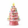 Best deal 🥰 12" Pink Nostalgic 🔔 Christmas Tree by Mr. 🔔 Christmas 🛒