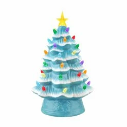 Top 10 ๐ 12" Light Blue Nostalgic ๐ Christmas Tree by Mr. ๐ Christmas ๐ฅฐ