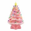 Cheap 👏 14" Pink Nostalgic 🔔 Christmas Tree by Mr. 🔔 Christmas 😀