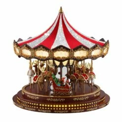 Best Pirce ✨ 17" Swarovski® LED Grand Carousel by Mr. 🔔 Christmas 💯