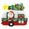 Cheap 😍 5" Lighted Ceramic Santa Camper by Mr. 🎁 Christmas ✨
