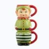 Promo 🔥 12oz. Elf Stacking Mug Set by Mr. 🎄 Christmas 🔥