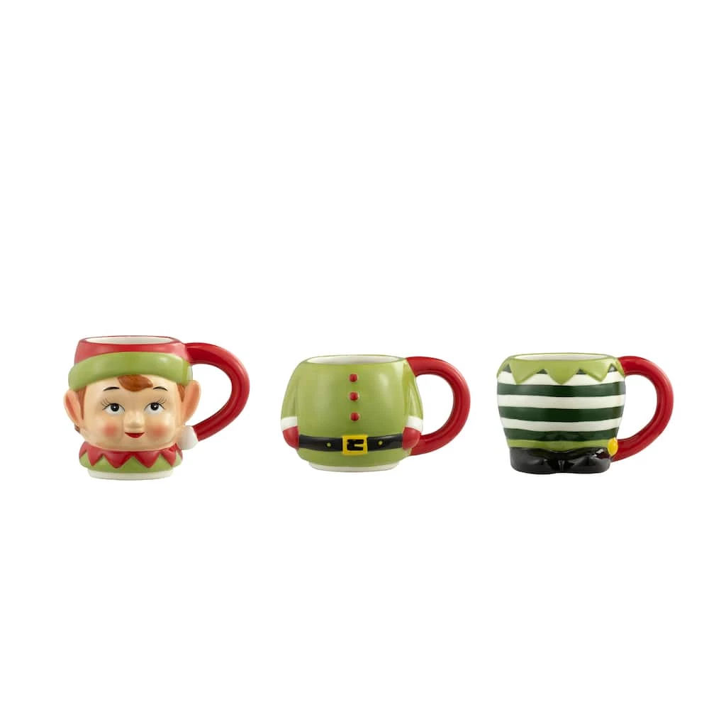 Promo 🔥 12oz. Elf Stacking Mug Set by Mr. 🎄 Christmas 🔥 - Image 2