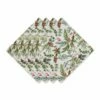 Wholesale 💯 DII® Heritage Holiday Sprigs Printed Napkin Set, 4ct. 🎉