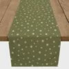 Top 10 👏 72" Green Twinkle Cotton Twill Runner by Designs Direct 🛒