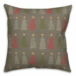 Outlet ✨ Gray Tree Pattern Throw Pillow by Designs Direct 😀