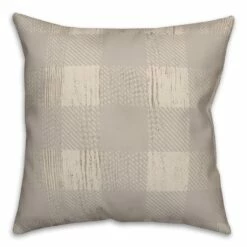 Top 10 ๐ Gray Buffalo Check Throw Pillow by Designs Direct โ๏ธ