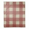 Outlet 🤩 Red Buffalo Check Coral Fleece Blanket by Designs Direct ⌛