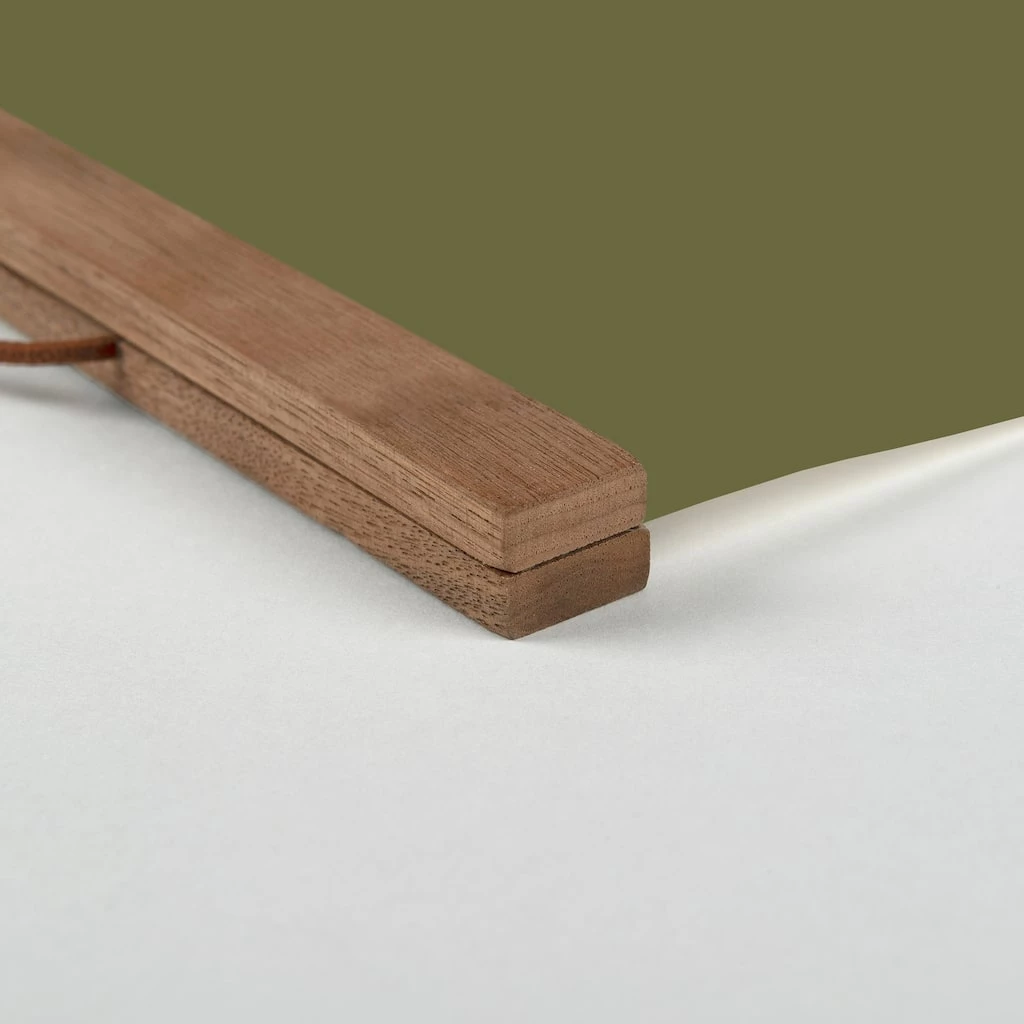 Best Pirce ๐ Green Tis the Season Hanging Canvas in Teak Frame by Designs Direct ๐ฅ - Image 2