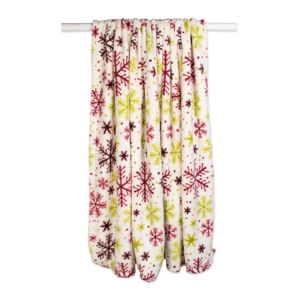 Promo β¨ DII® Holiday 2-Pack Snowflake Plush Fleece Blanket β - Image 3