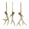 Promo 😍 5" Hanging Antler Décor Set by Melrose ⭐