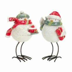 Wholesale ๐ Bird With Scarf Figurine Set by Melrose ๐คฉ