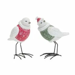 Coupon 🥰 Bird With Sweater Figurine Set by Melrose 💯