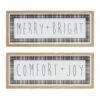 Best Pirce 🎁 Comfort + Joy & Merry + Bright Frame Set by Melrose 😀