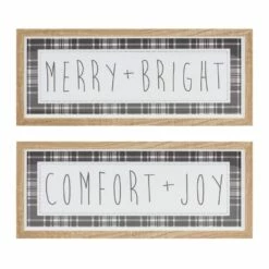 Best Pirce 🎁 Comfort + Joy & Merry + Bright Frame Set by Melrose 😀