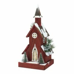 Deals ๐งจ 19" Wooden Church Replica by Melrose โ