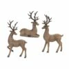 Best reviews of 💯 Natural Deer Figurine Set, 9", 13" & 13" by Melrose ❤️