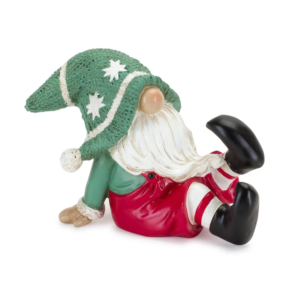 Hot Sale π Holiday Gnome Figurine Set, 4" & 4.25" by Melrose π - Image 2