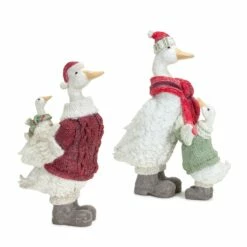 Flash Sale ๐ฏ Holiday Goose Figurines Set by Melrose ๐