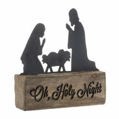 New 🤩 6" Oh Holy Night Decoration by Melrose 💯