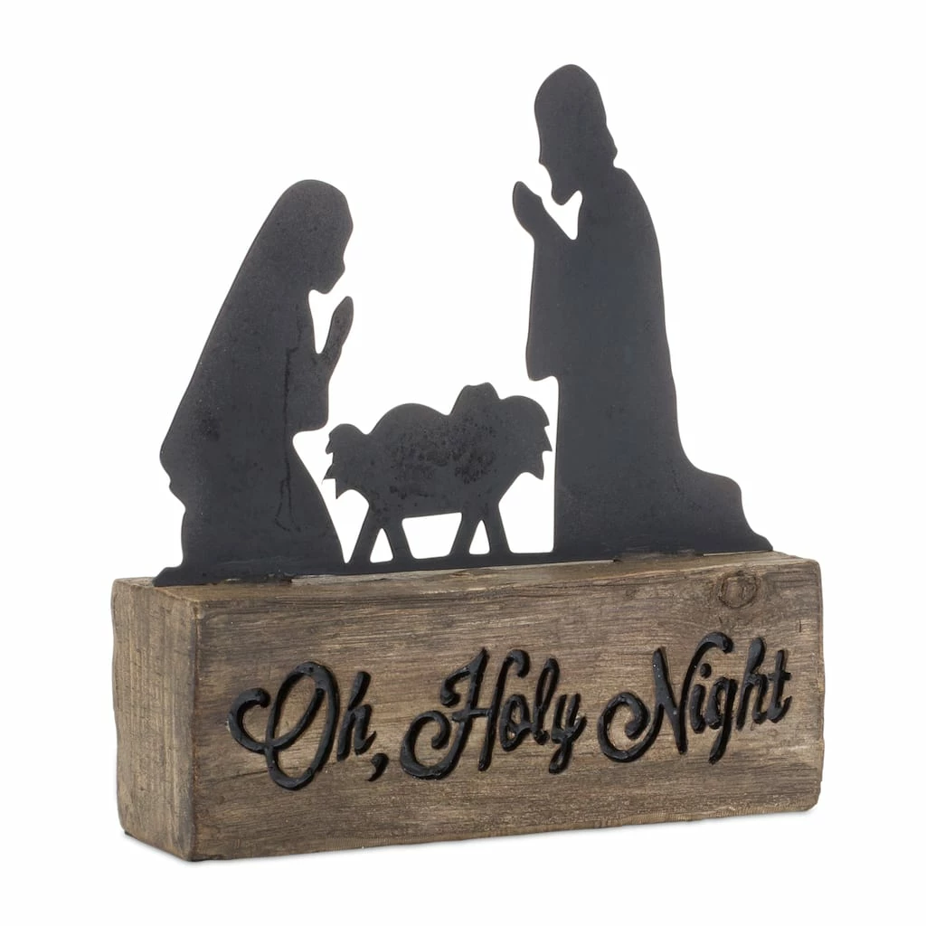 New 🤩 6" Oh Holy Night Decoration by Melrose 💯