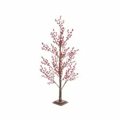 Discount ๐ 51" LED Red Berry Tree Decoration by Melrose ๐ฅ