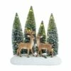 Discount 😉 11.25" LED Deer & Trees Decoration by Melrose 🔔