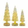 Top 10 🛒 Gold Ombre LED Glass 🎄 Christmas Tree Set, 8", 11" & 13" by Melrose 🎉