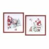 Best Pirce 🔥 14" Santa & Animal Frame Set by Melrose 😀