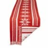 Flash Sale 😀 DII® 72" Nordic Snowflake Stripe Jacquard Table Runner ⭐