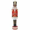 Coupon 🌟 Haute Decor 3ft. Red & Black 🎁 Christmas Nutcracker ❤️