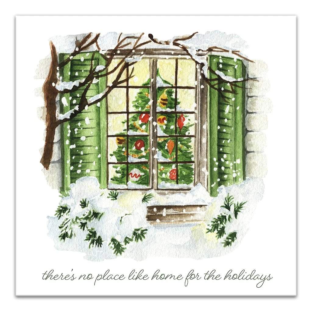 Best reviews of β¨ There's No Place like Home for the Holidays Scene Canvas Wall Art by Designs Direct β€οΈ