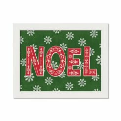 Brand new ๐ Scandinavian Noel White Framed Print by Designs Direct ๐