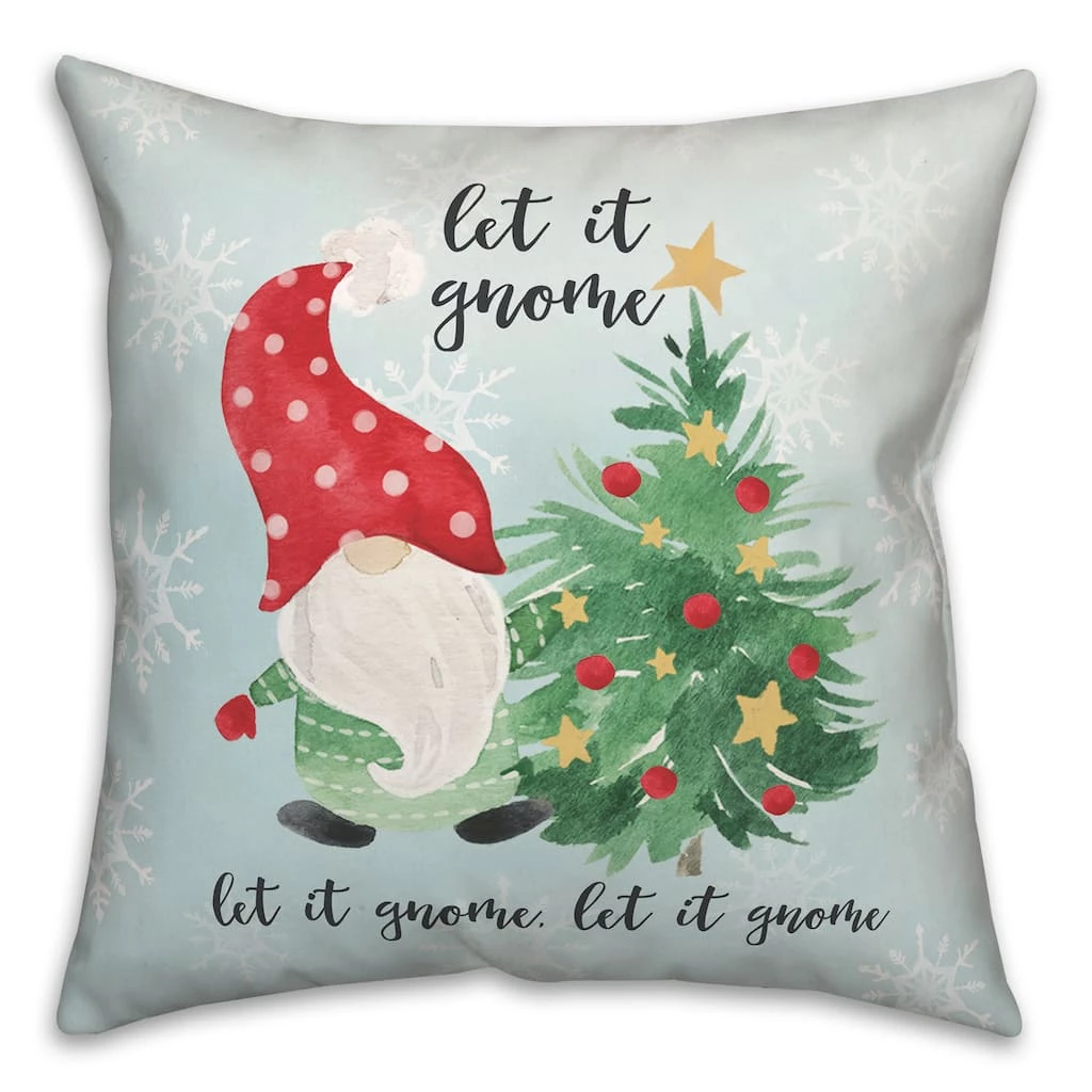 Coupon ❤️ Let it Gnome Indoor/Outdoor Pillow by Designs Direct ✨