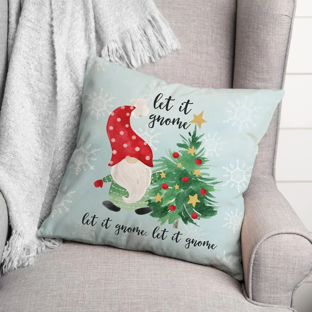 Coupon ❤️ Let it Gnome Indoor/Outdoor Pillow by Designs Direct ✨ - Image 2