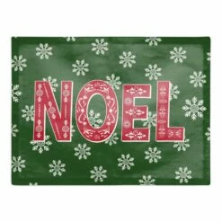 Best deal 😍 Scandinavian Noel Cotton Twill Placemat by Designs Direct 🌟