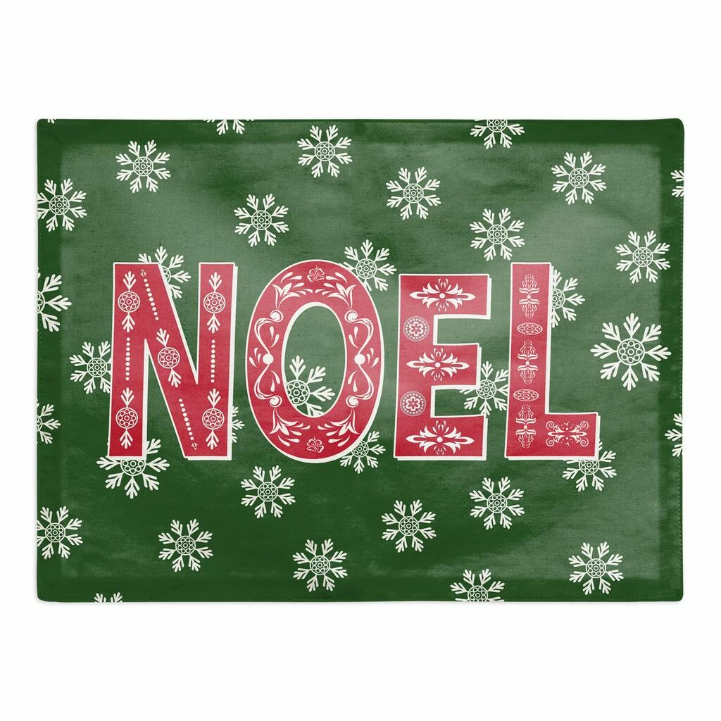 Best deal 😍 Scandinavian Noel Cotton Twill Placemat by Designs Direct 🌟