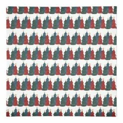 Outlet ๐ฅ Christmas Tree Trio Cotton Twill Napkin by Designs Direct ๐