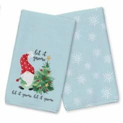 Hot Sale ๐ Let it Gnome Tea Towel Set by Designs Direct โจ