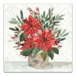 Best deal ๐ Holiday Bouquet Canvas Wall Art by Designs Direct โจ