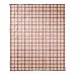 Cheapest 🎉 Christmas Plaid Coral Fleece Blanket by Designs Direct 💯