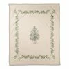 Hot Sale 🎁 Garland Border & 🎅 Christmas Tree Coral Fleece Blanket by Designs Direct 🔥